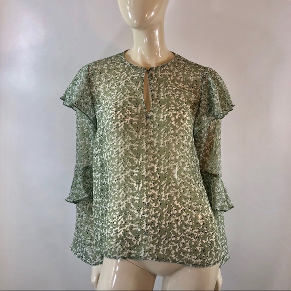 H&M Tops - H&M Modern Classic Polka Dot Print Blouse